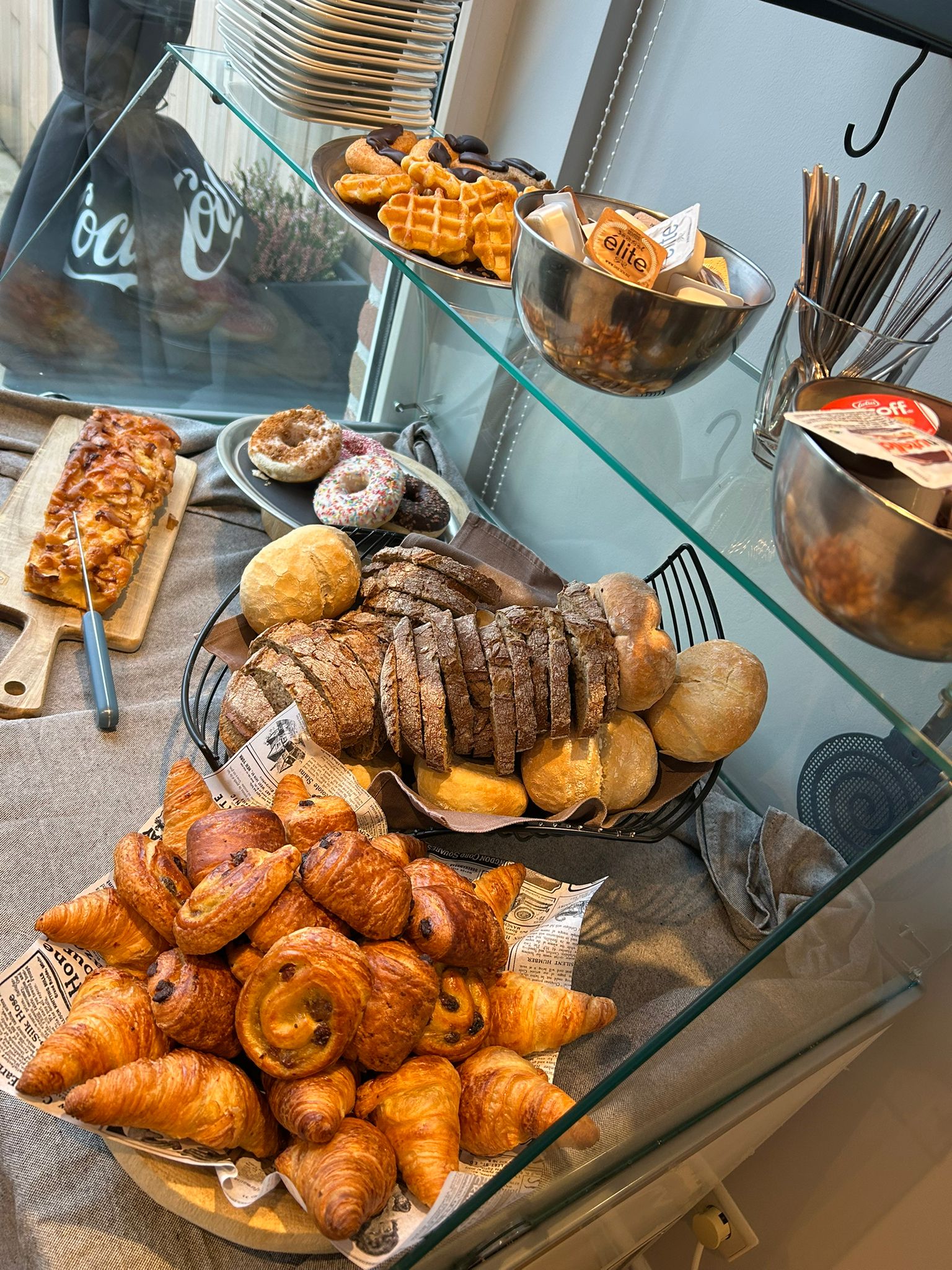 Croissants en ander gebak